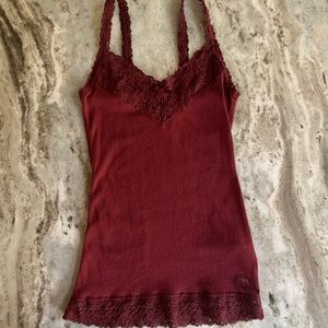 🦋Abercrombie lace trim camisole